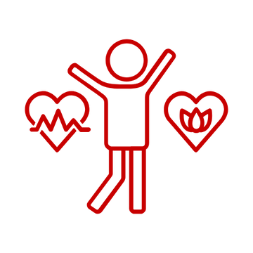 Icon for improving wellness using cupping therapy